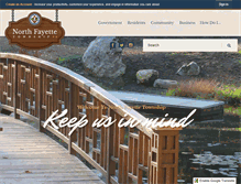 Tablet Screenshot of north-fayette.com